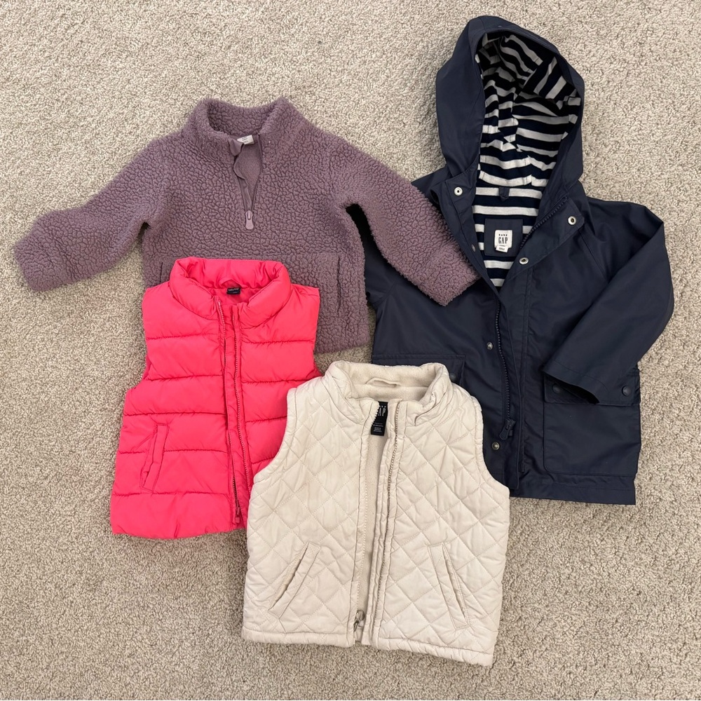 Girls 2T Gap Outerwear Bundle